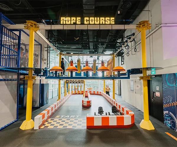 Sports learning journey at Kiztopia SkyPark Orchard