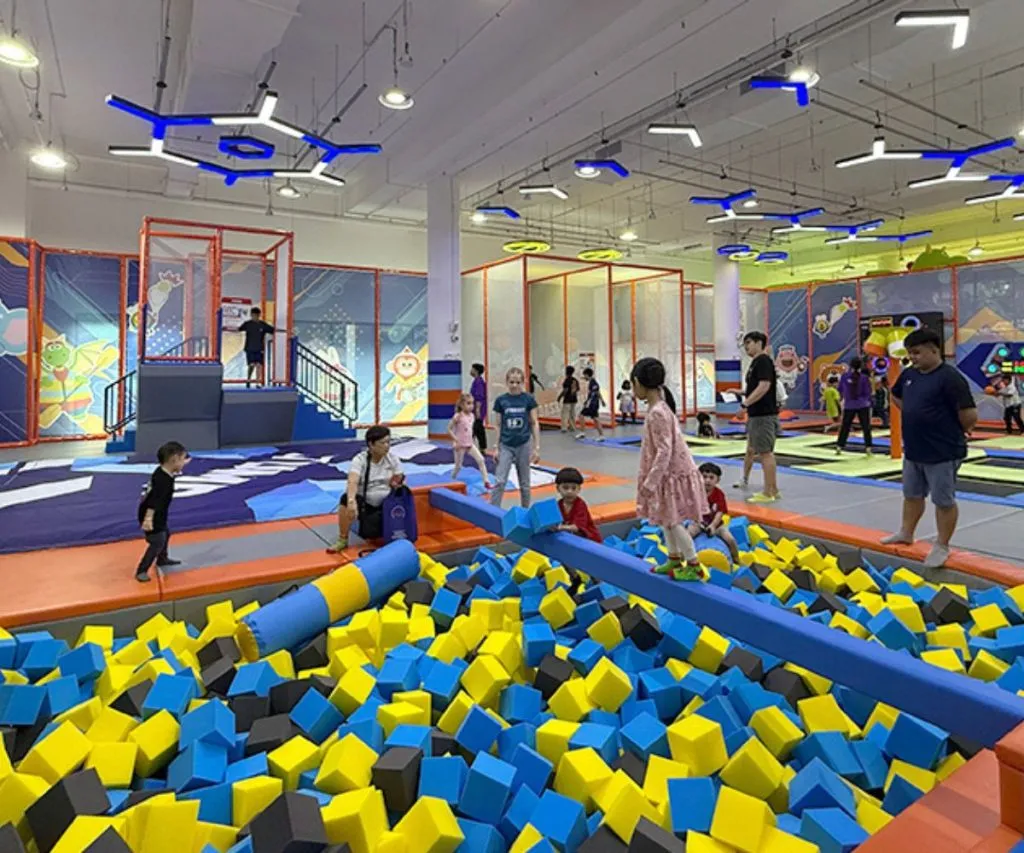 Group activities at Bouncetopia SAFRA CCK