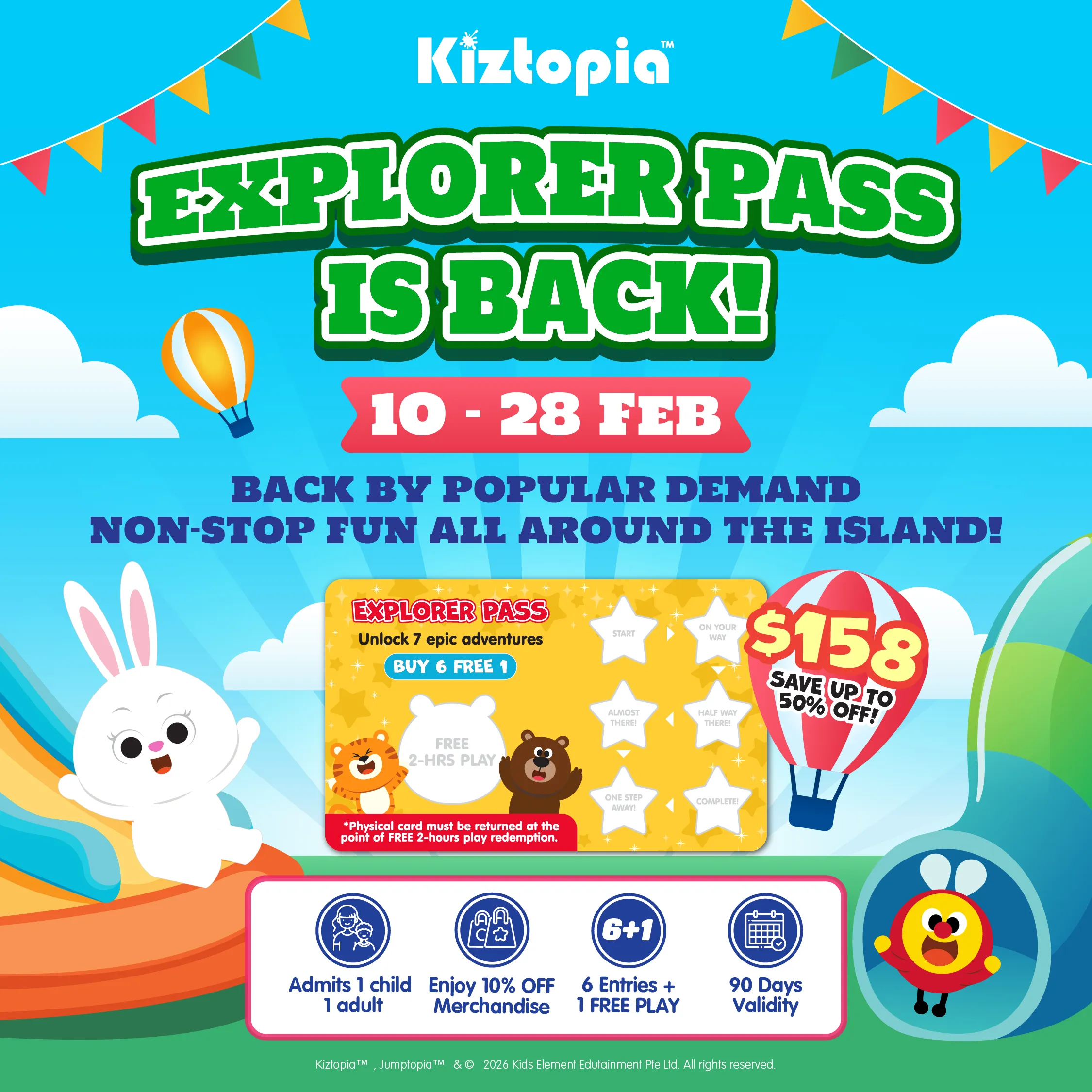Kiztopia Explorer Pass