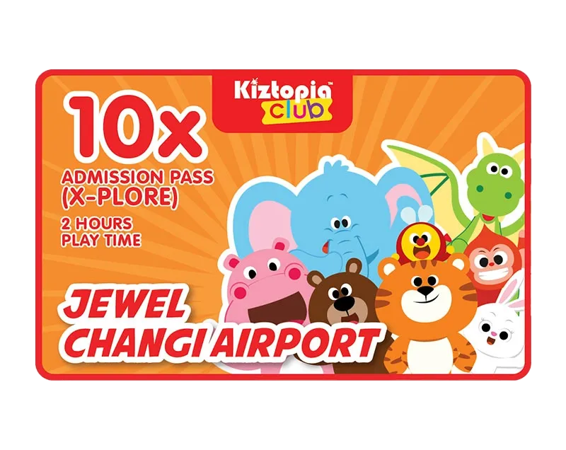 Jewel - 10x Admission Pass - X-plore (2 Hours)