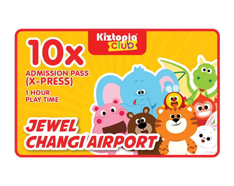Jewel - 10x Admission Pass - X-press (1 Hour)
