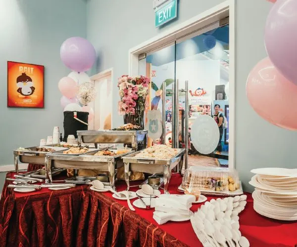 Jewel Changi Airport birthday party