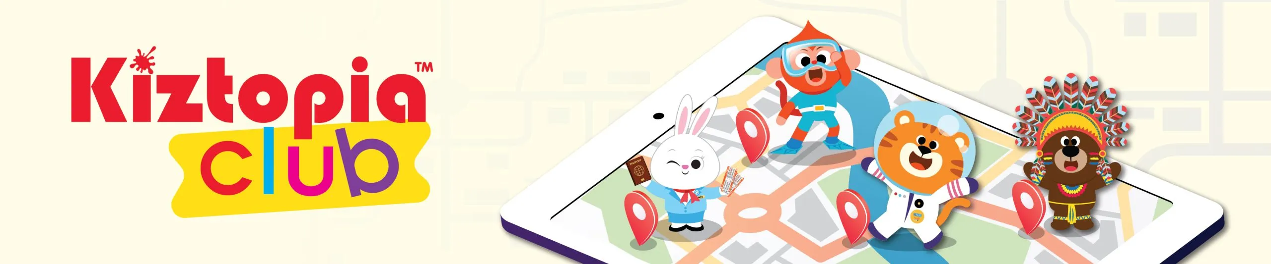 Kiztopia Club Banner