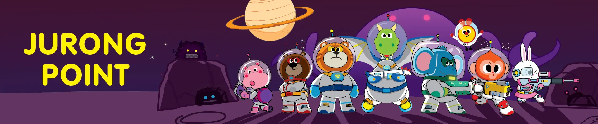 Kiztopia Club Jurong Point Banner