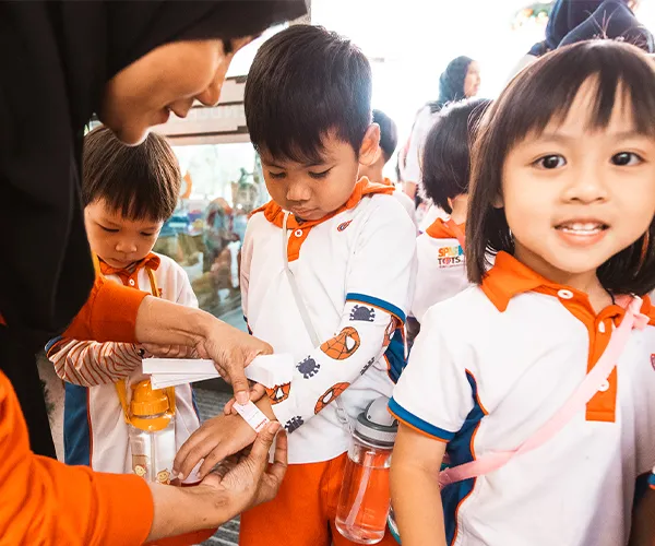 School visit activities at Kiztopia Marina Square