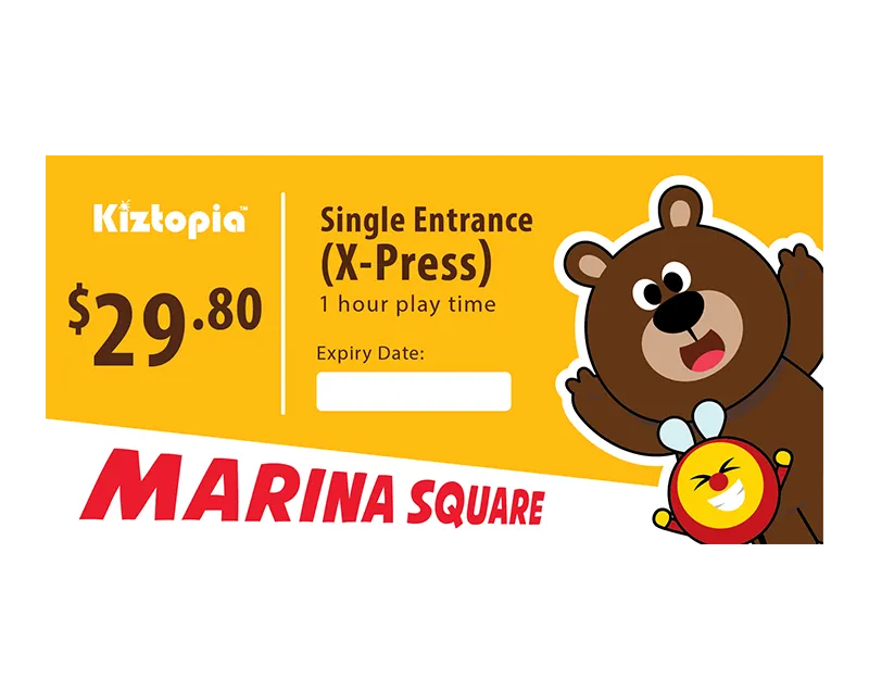 Marina Square - Single Admission - X-press (1 Hour)