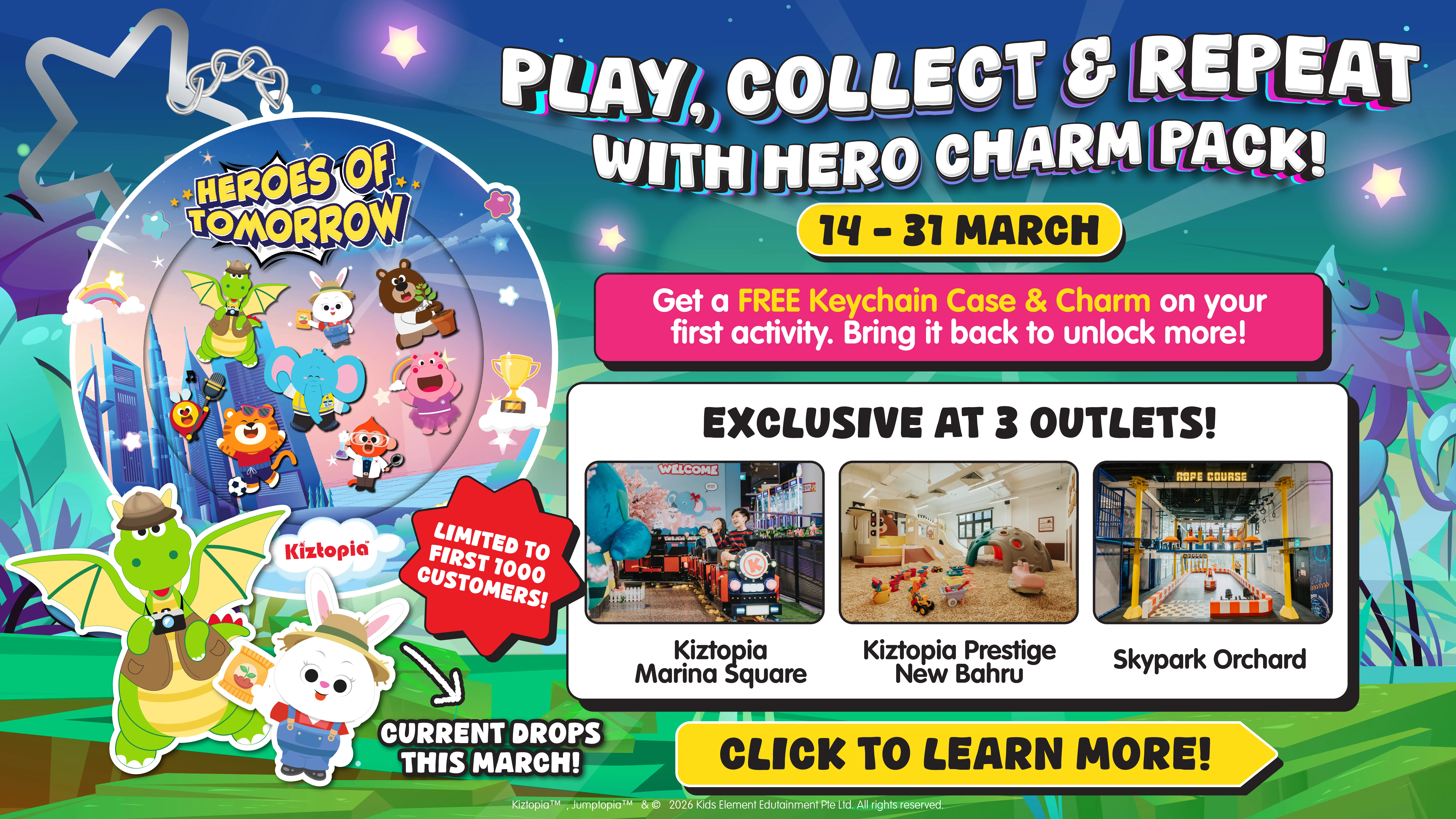 Nature Hero Charm Pack