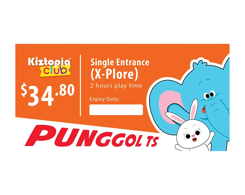 Punggol - Single Admission - X-plore (2 Hours)