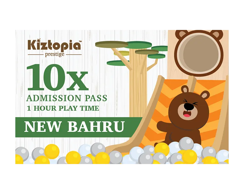 Kiztopia Prestige – 10x Admission (1 hour play time)
