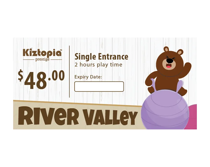 Kiztopia Prestige – Single Entrance (1 hours play time)