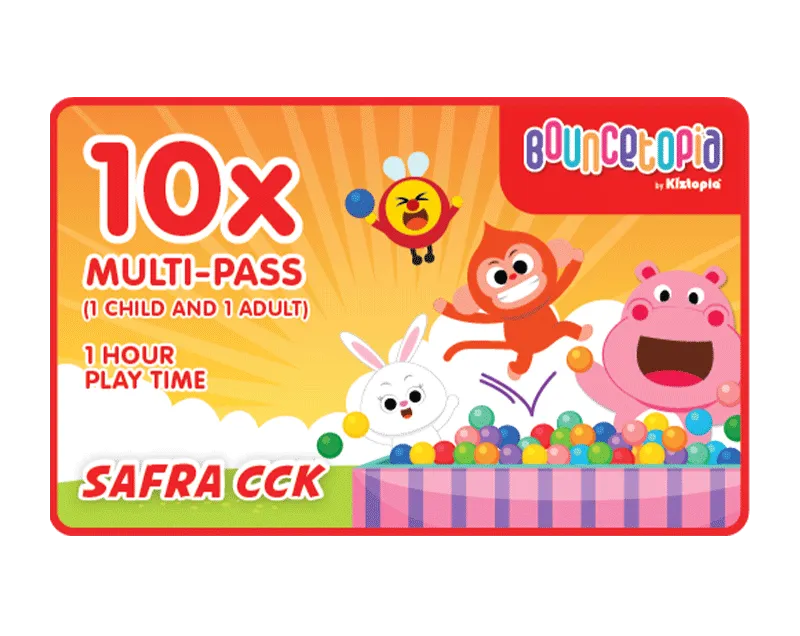 Choa Chu Kang - 10x Admission (1 hour)
