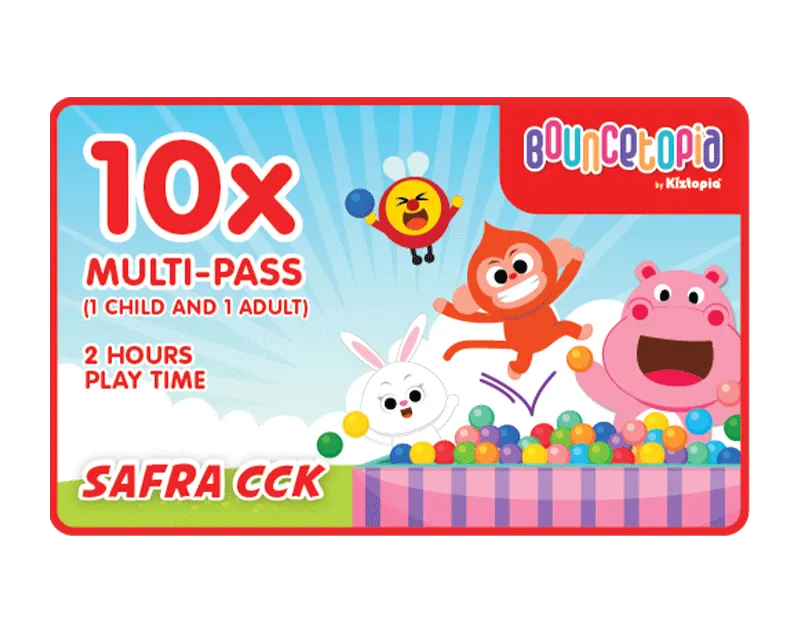 Choa Chu Kang - 10x Admission (2 hours)