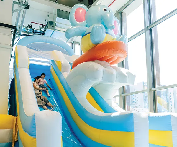 Field trip activities at Bouncetopia Tengah